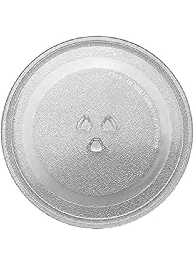 Small Glass Microwave Plate - Replacement Turntable Plate for Small Microwaves 9.6 inch / 24.5cm - Image 1