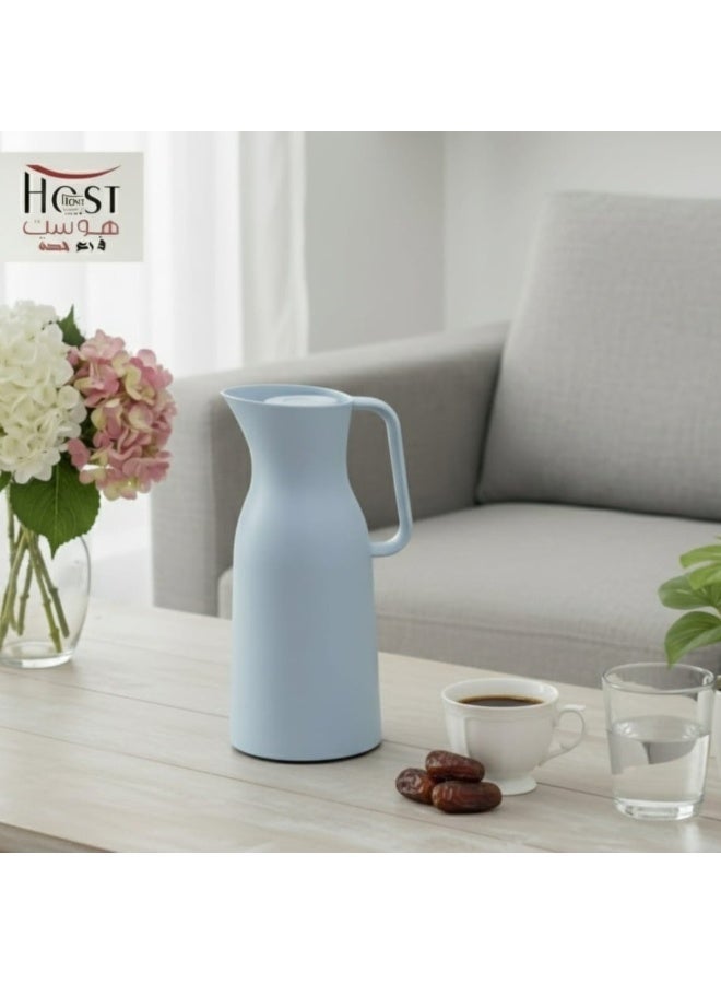Host ✨ Host Matte Sky Blue Tea and Coffee Thermos – 1 Liter Capacity | Modern Elegance and Perfect Heat Retention ☕💙 - Image 3