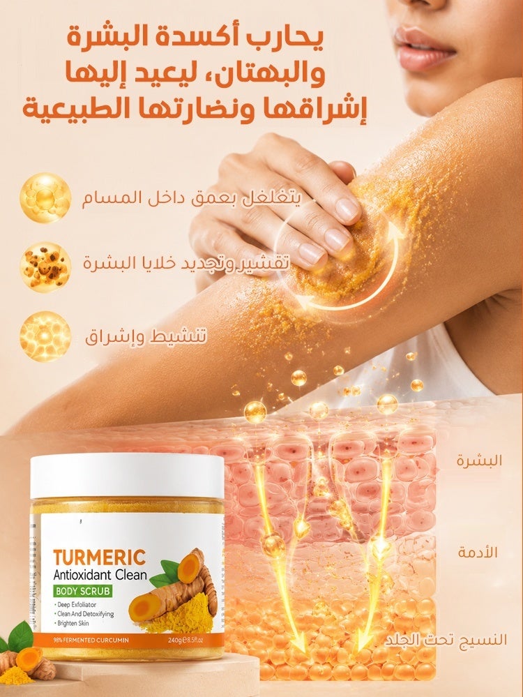 Turmeric Scrub for Skin Cleansing and Rejuvenation (Antioxidant) - Image 5