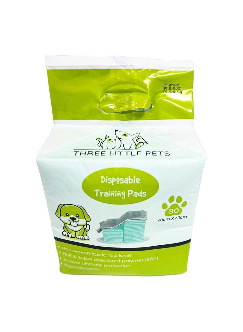 ثري ليتل بيتس ثلاثة ليتل بيتس فرشات تدريب الحيوانات الاليفة للاستعمال لمرة واحدة - Image 1