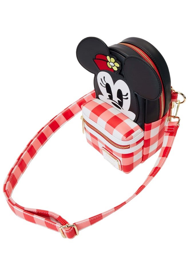 Loungefly Disney Minnie Mouse Cup Holder Crossbody Bag Minnie Mouse Standard - Image 3
