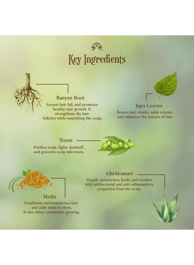 Ohria Ayurveda Banyan Root Ayurvedic Hair Tonic for Hair Fall Control & Growth | With Hibiscus, Brahmi & Natural Herbs | Men & Women| For All Hair Types- 200 ml - Image 4