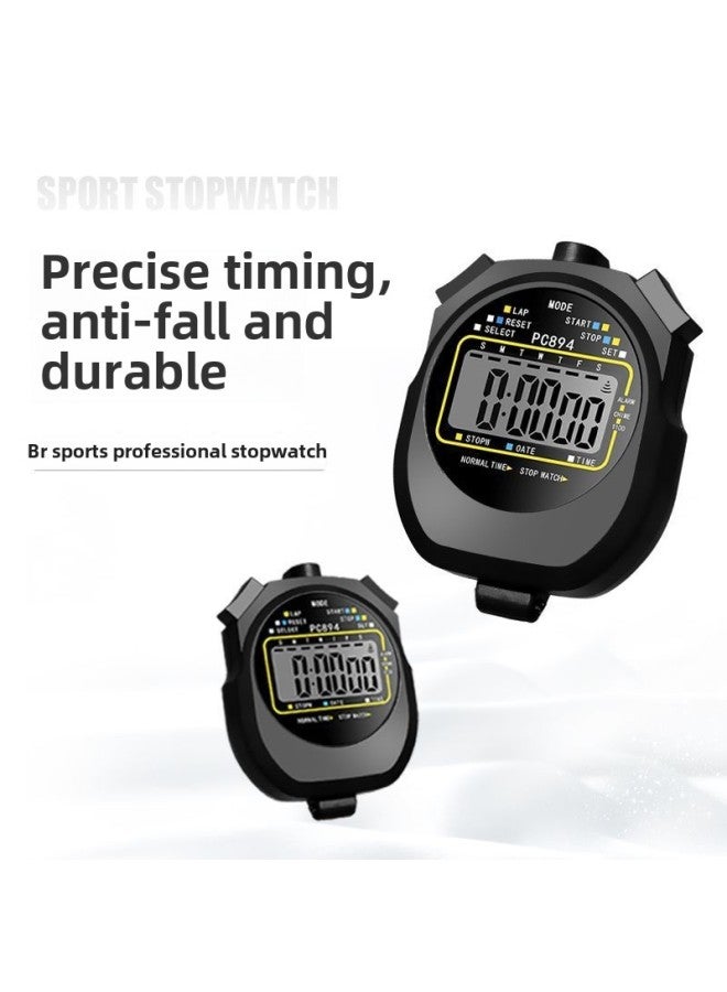 Generic Track And Field Running Swimming Referee Stopwatch Student Sports Fitness Training Competition Special Electronic Stopwatch Timer-Display Accuracy:Entry Model-model 013 - Image 2