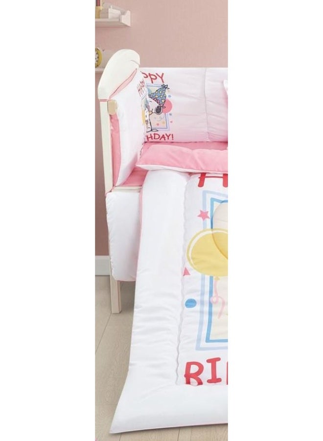 سمارت هوم مفرش حواجز سرير اطفال 5 قطع صيفي ليمنح طفلك الراحة - Image 2