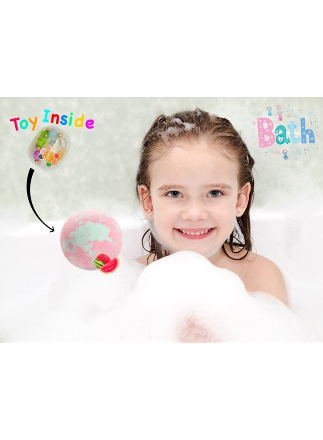 MADO Unicorn Bath Bombs with Surprise Inside for Kids Girls, Kids Bath Bombs Birthday Gifts for Kids Surprise Gifts for Girls, Organic Bath Bombs Unicorns Gifts for Girls with Jewelry Inside Princess Toys - Image 4