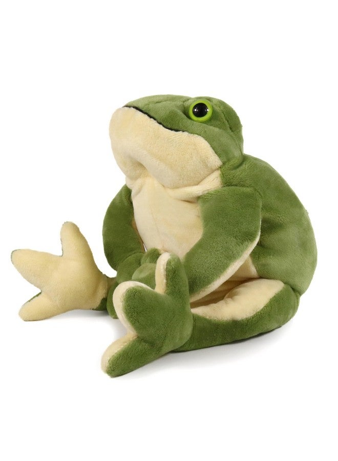 Ice King Bear Wild Animal Small Stuffed Animals Zoo Family Plush Toy (Frog 8 Inches) - Image 3