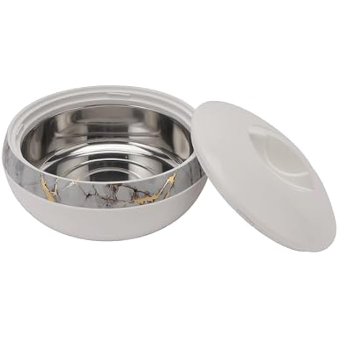 rayihni Supremo Insulated Casserole Set Rf11940 Set Of 3 1000Ml 2500Ml 3500Ml Pp Body With Stainless Steel Inner Small Medium Large Sizes Unique Design Super Pu Insulation Perfect For Roti Rice - Image 5