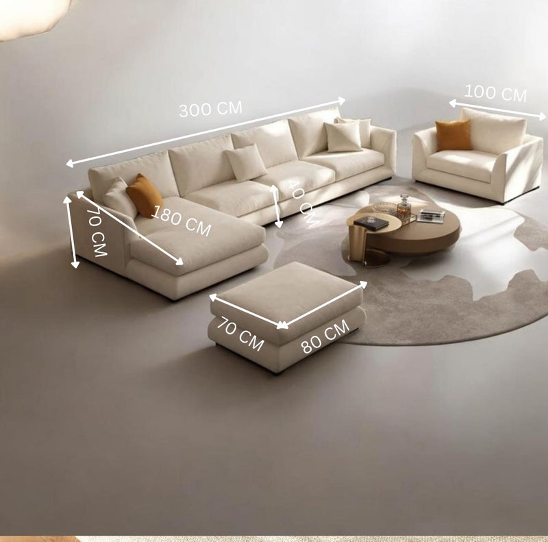 Maharat Al Bahar Brand New Modern Sofa Set – Premium Luxury Furniture with Spacious Seating, Soft Cushions and Outstanding Comfort - Image 3