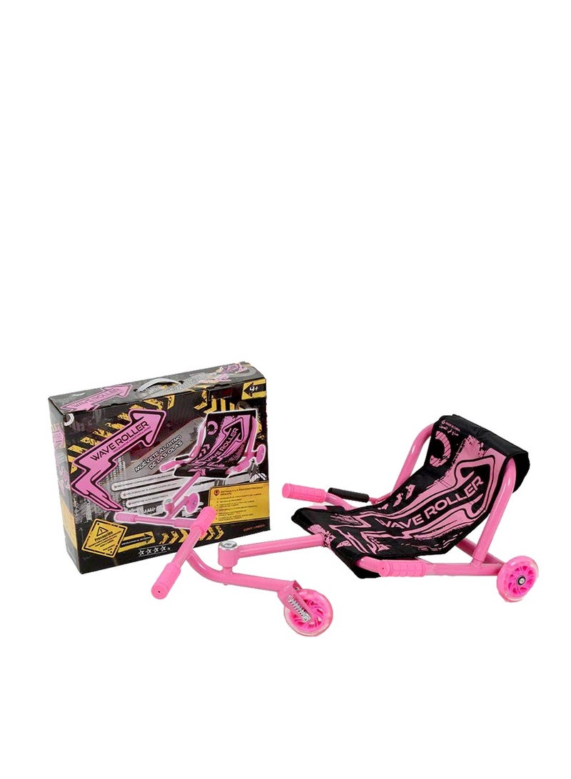 Wave Roller 3 Wheel Wave Roller Ride On Scooter with Comfortable Seat for Kids and Adults - Image 4