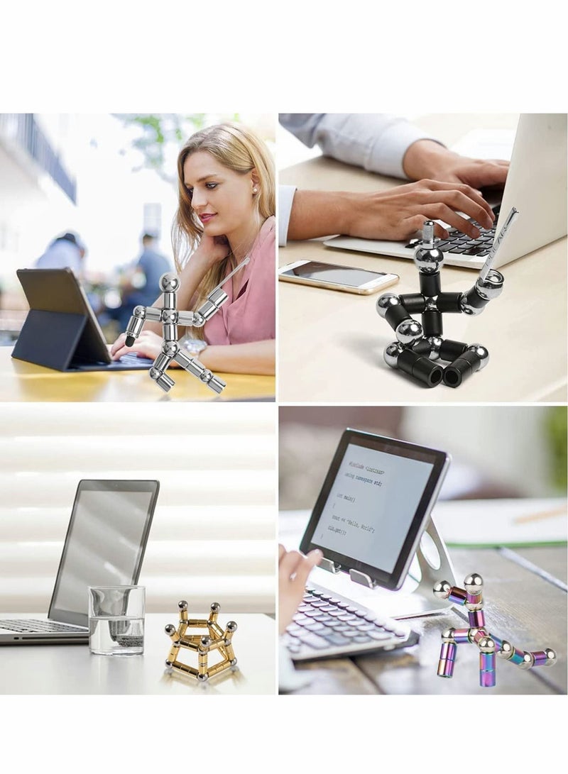 Magnetic Toy Pen, Magnetic Fidget Pen, Decompression Magnetic Metal Pen, Multifunction Writing Magnet Ballpoint Pen - Image 5
