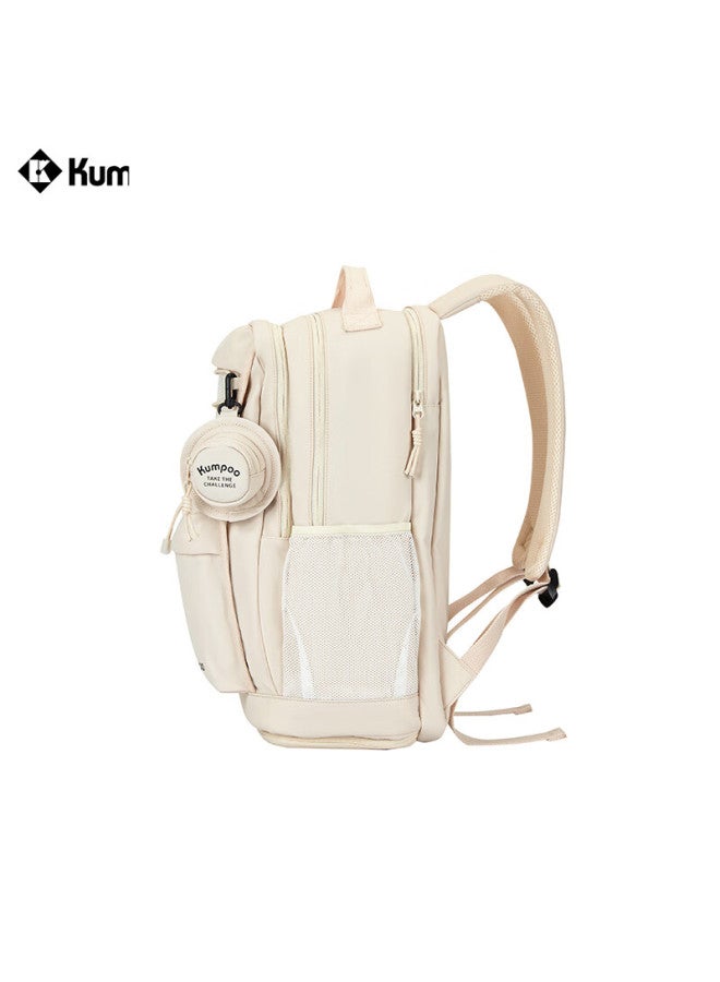 Kumpoo Badminton Bag, Fashionable And Versatile Casual Backpack, Multifunctional Sports Bag Kb-521 Beige