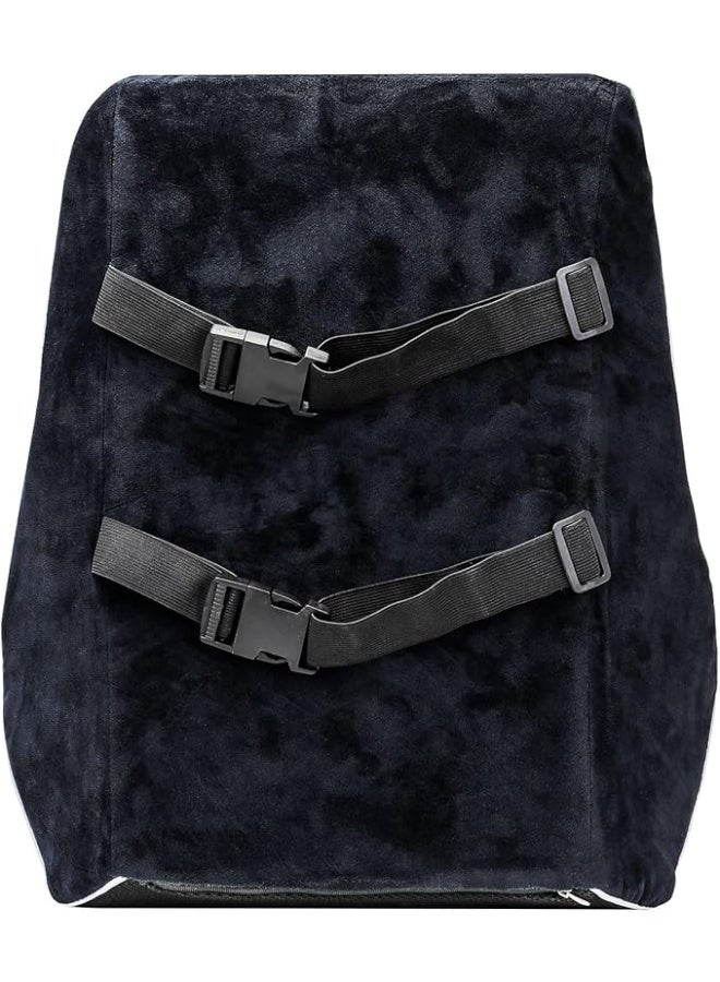 وسادة دعم قطنية من الميموري فوم - مخدة طبية مريحة لآلام أسفل الظهر وعرق النسا - تصميم عملي واستخدام يومي للمنزل والمكتب والسيارة - Image 3