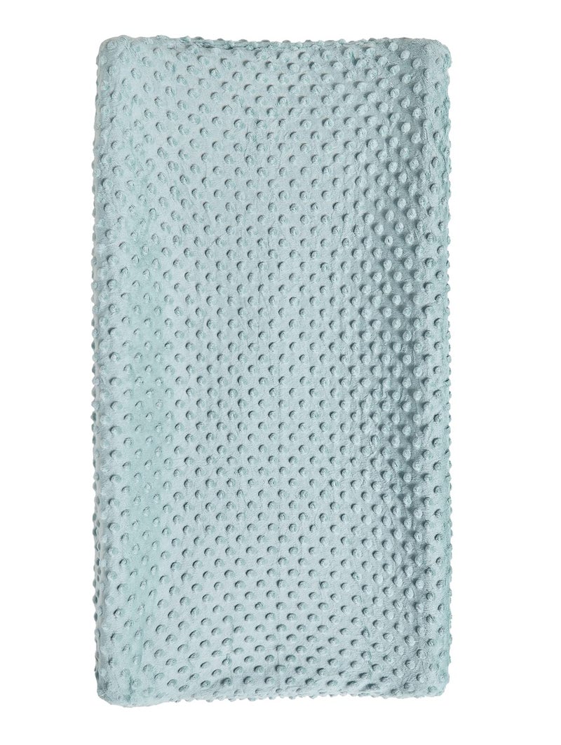 DONOMILO Changing Pad Cover Super Soft Dots SkinFriendly Breathable Wipeable Changing Table Sheets for Baby Boy and Baby Girl Cloud Blue 