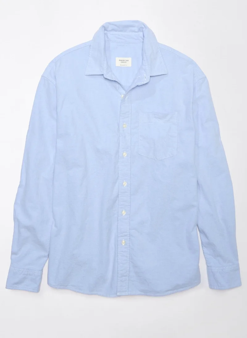 امريكان ايجل Regular Fit Long Sleeve Buttondown Oxford Shirt