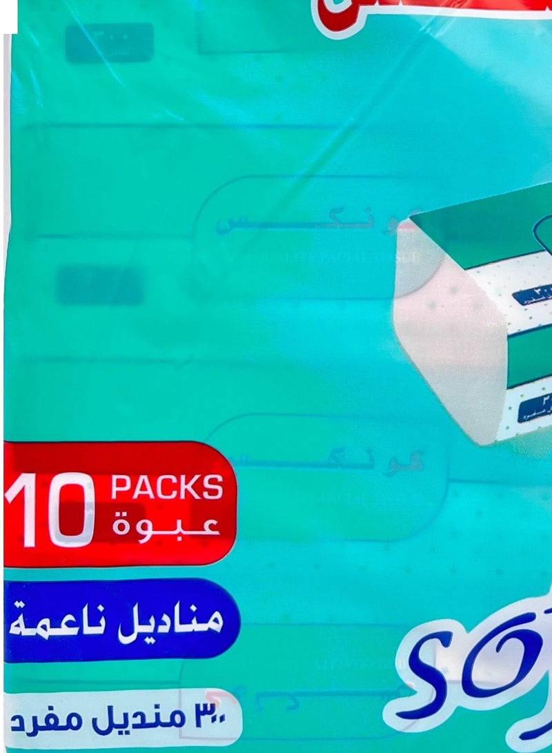 KONEX Tissue Package 300 Napkins x 10 Boxes  - Image 3