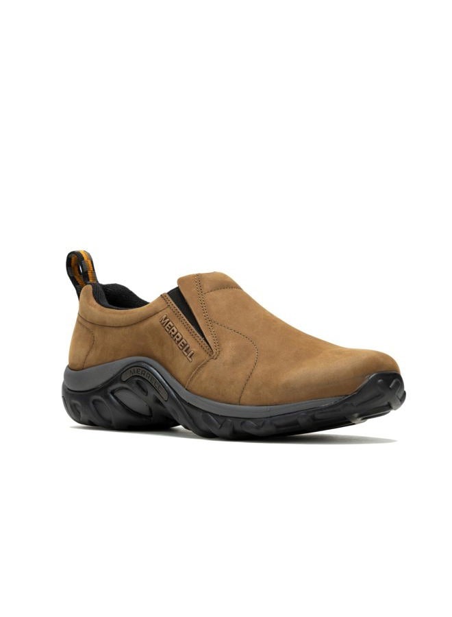 MERRELL حذاء جلد رجالي سهل الارتداء من الغابة، بني جديد، 45 EU - Image 2