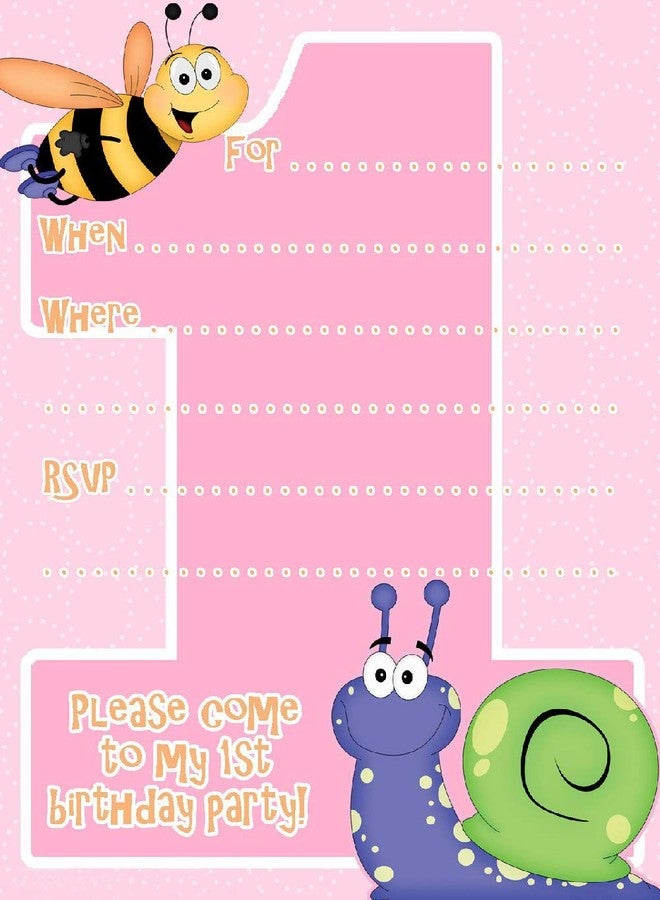 Askprints Birthday Metallic Card Invitations with Envelopes - Kids Birthday Party Invitations for Boys or Girls (25 Count) AP-108 - Image 1