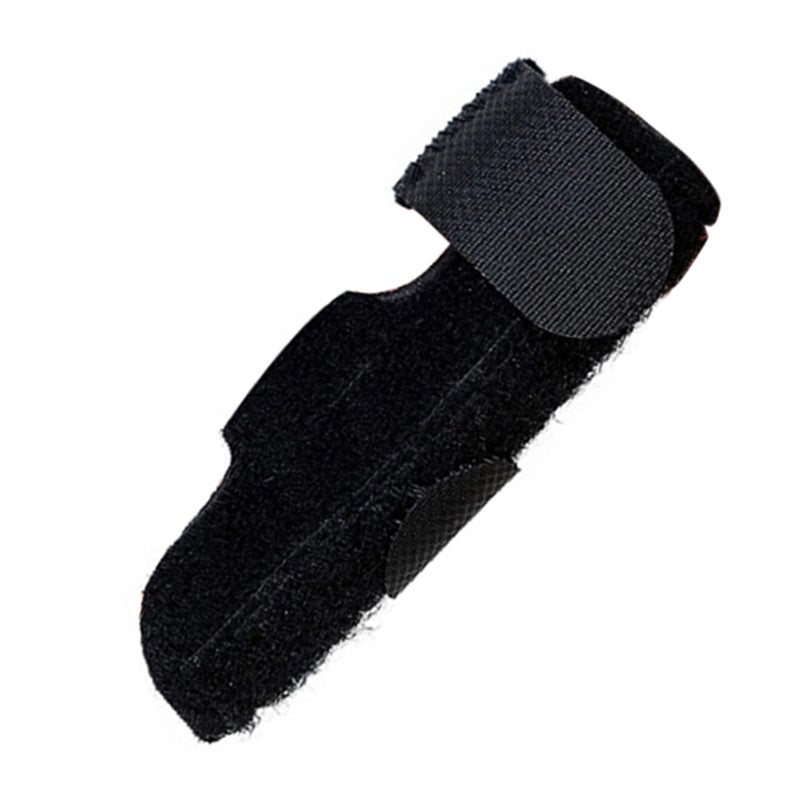 Finger Splint Black Adjustable Size - Light Strong Aluminum Strut Finger Brace - Comfort Nylon Cotton Fabric for Injury Recovery Arthritis Tendonitis Sports Injuries Home Rehabilitation - Image 1