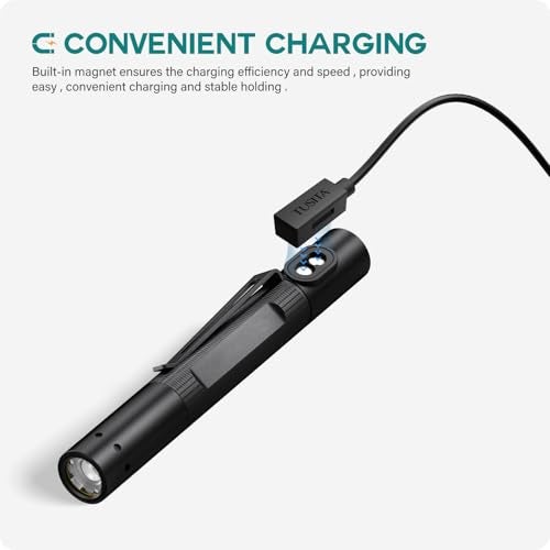 TUSITA Magnetic Charger Cable Compatible with LEDLENSER P&H Models Flashlight- 1.2M / 4ft. - Image 4