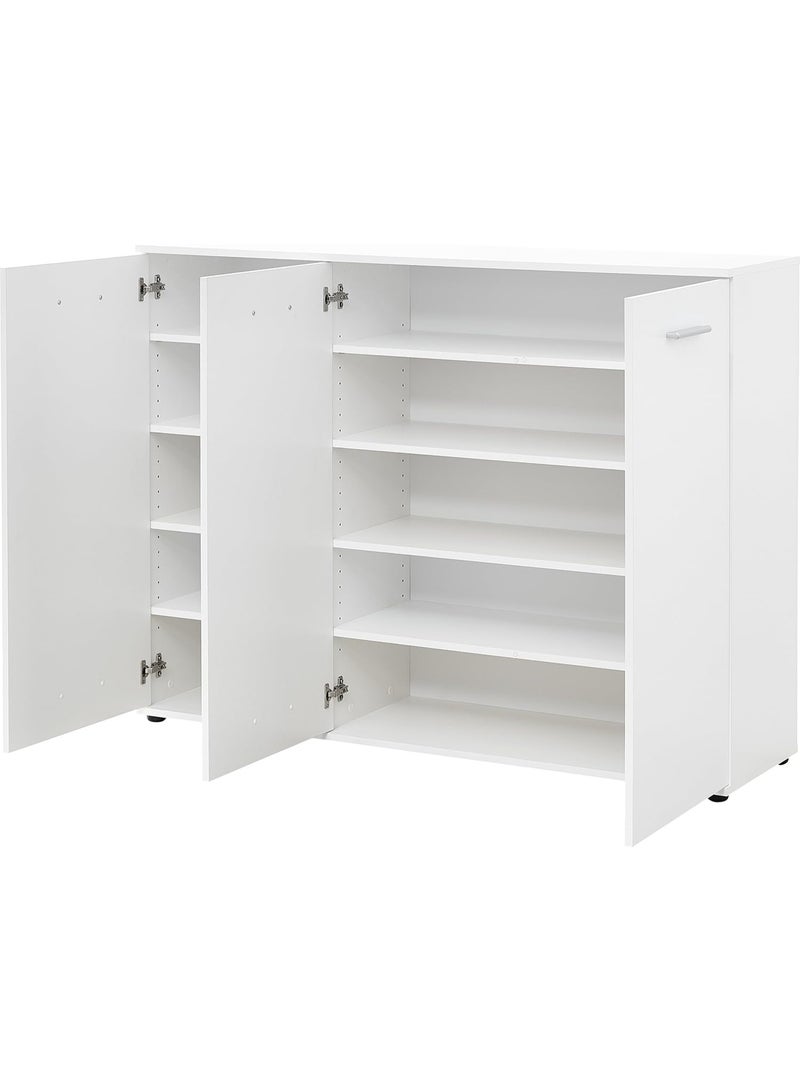 Furniture Store Modern shoe cabinet - height 90 cm - width 121 cm - depth 34 cm, from Furniture Store. - Image 5