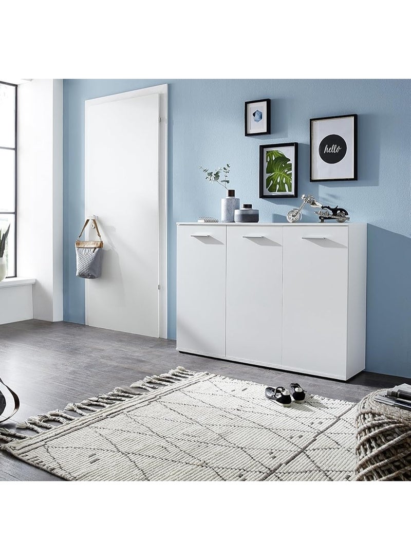 Furniture Store Modern shoe cabinet - height 90 cm - width 121 cm - depth 34 cm, from Furniture Store. - Image 1