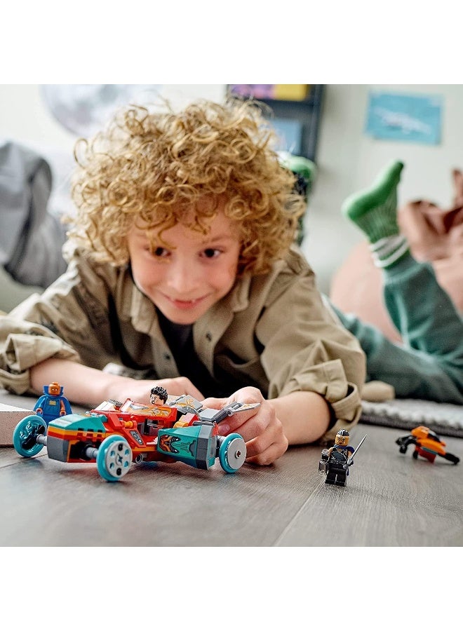 LEGO Marvel Tony Stark’s Sakaarian Iron Man 76194 Building Kit - Image 4