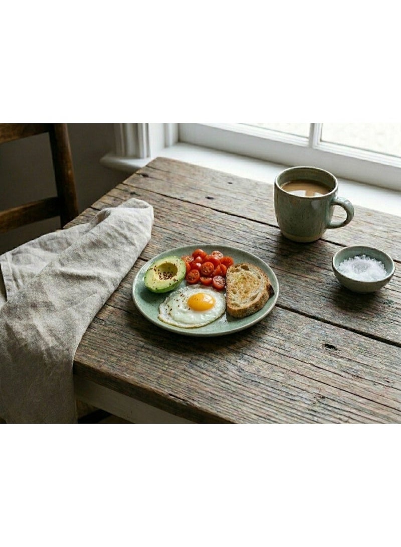 Ariane Premium Fine Porcelain Oval Miniature Plate 15cm Pattle Green - Image 2