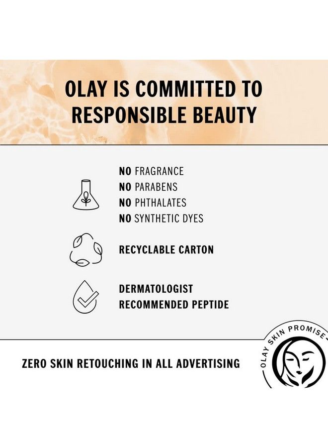 Olay Vitamin C + Peptide 24 Eye Cream Fragrancefree 0.5 Oz + Whip Face Moisturizer Travel/Trial Size Gift Set - Image 4