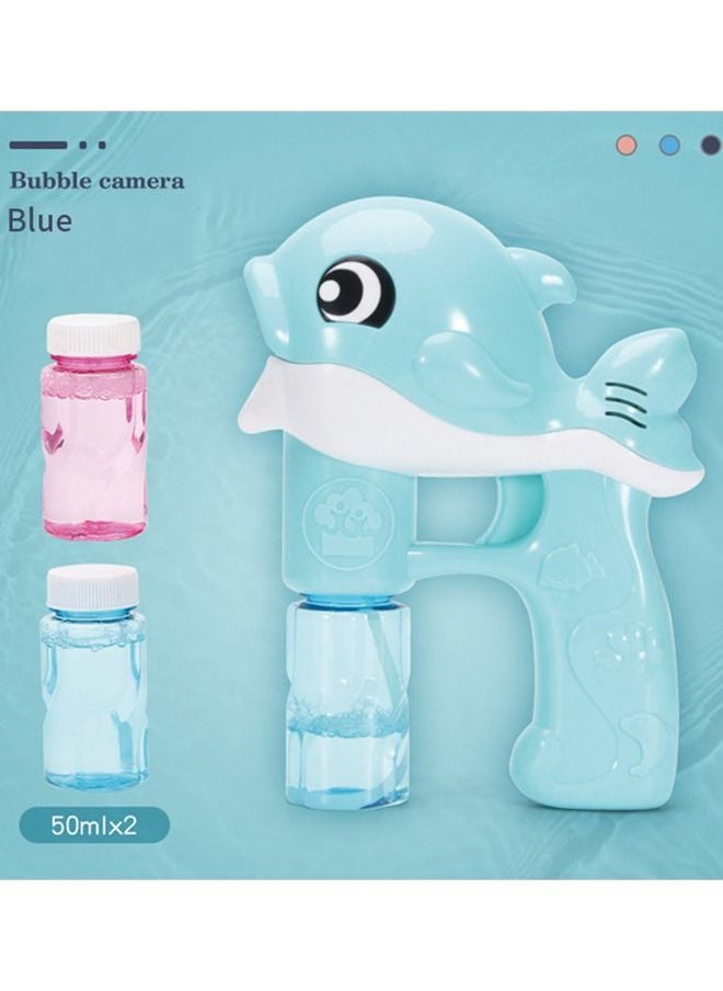 Generic - Children's bubble machine dolphin game machine automatic bubble gun - Image 1