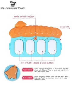 BLOOMING TIME Baby Pedal Piano Toy Multi Functional Pedal Music Early Education Baby Crawling Mat  - Image 5