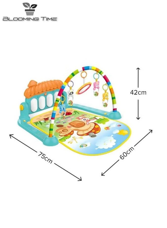 BLOOMING TIME Baby Pedal Piano Toy Multi Functional Pedal Music Early Education Baby Crawling Mat  - Image 4