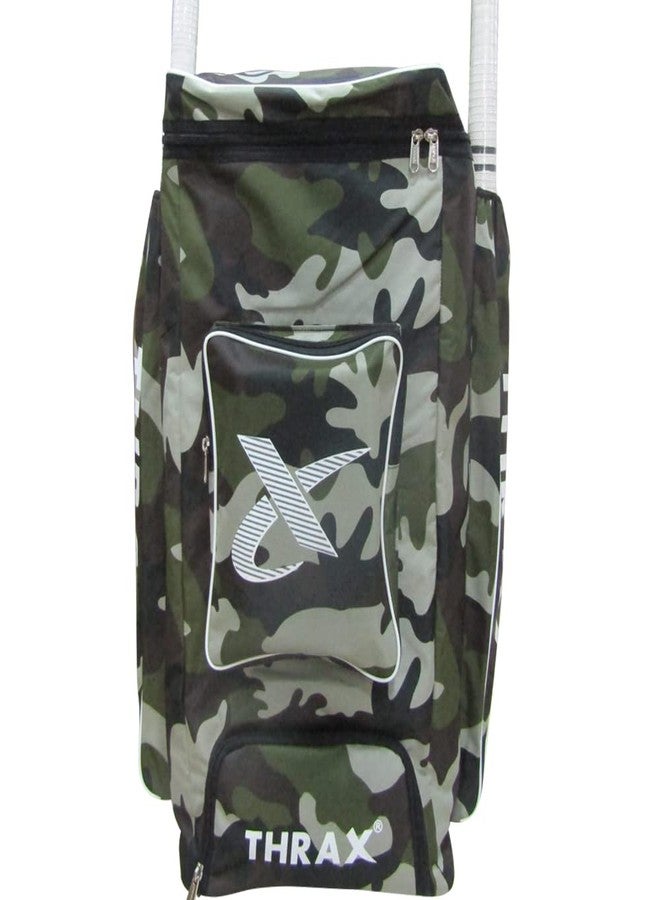 THRAX Power Pack Duffle Cricket Kit Bag Army Color - Image 3