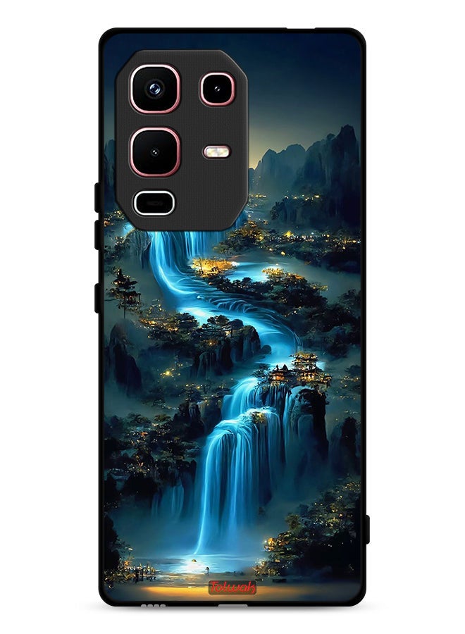 Tolwak Infinix Note 50s Protective Case Cover Waterfall Art - Image 1