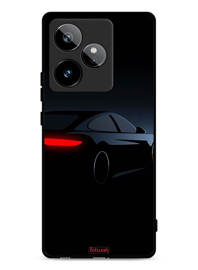 Tolwak Realme GT 7 5G Protective Case Cover Dark Car