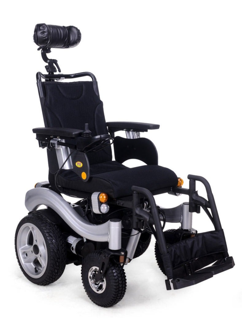 مرقمة EPW65: كرسي متحرك كهربائي عالي التحمل، مستقر مع بطاريتين بسعة 75 أمبير/ساعة - Image 1