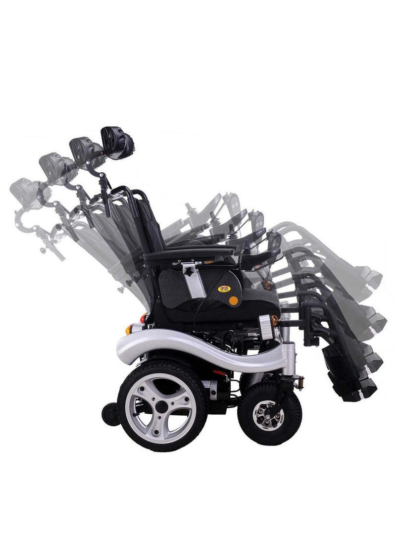 مرقمة EPW65: كرسي متحرك كهربائي عالي التحمل، مستقر مع بطاريتين بسعة 75 أمبير/ساعة - Image 3