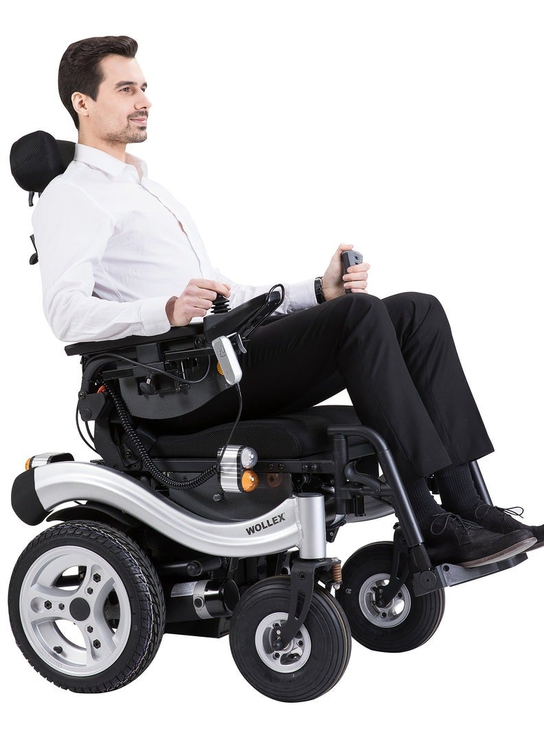 مرقمة EPW65: كرسي متحرك كهربائي عالي التحمل، مستقر مع بطاريتين بسعة 75 أمبير/ساعة - Image 5