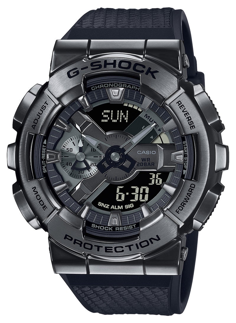 G-SHOCK ساعة يد رجالية، أنالوج+رقمية، راتنج GM-110BB-1ADR - 42 ملم  - Image 1