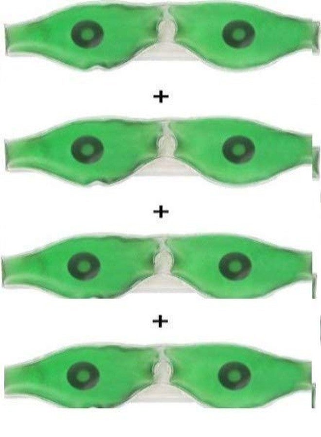 Top Select Eye Mask ; Aloe Vera gel (insomnia & for relaxation & dark shade remover) & magnet: Value pack of 4. - Image 2