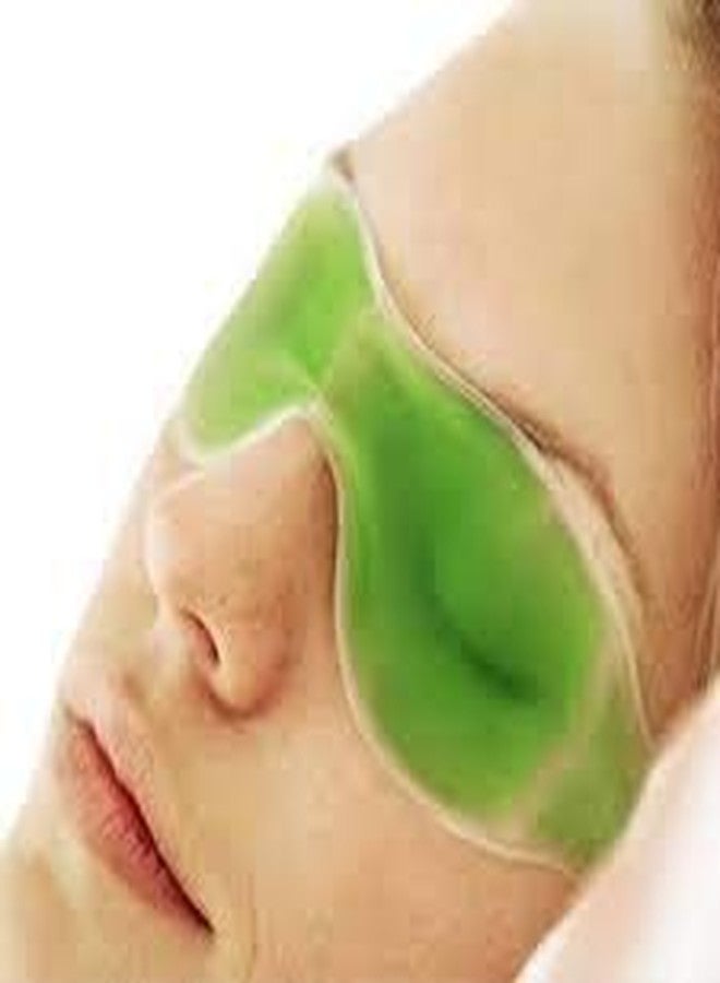 Top Select Eye Mask ; Aloe Vera gel (insomnia & for relaxation & dark shade remover) & magnet: Value pack of 4. - Image 5