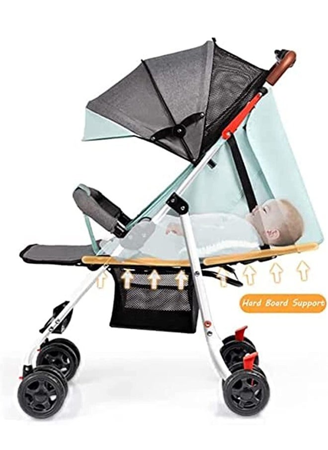 Beauenty Light Weight Fold Strollers, Safety Comfortable Strollers with Extra Storage and Sunshade Canopy Stroller, Pram Push Chair Suitable for Newborn Babies Travel Strollers (6-36 Months)  - Image 3