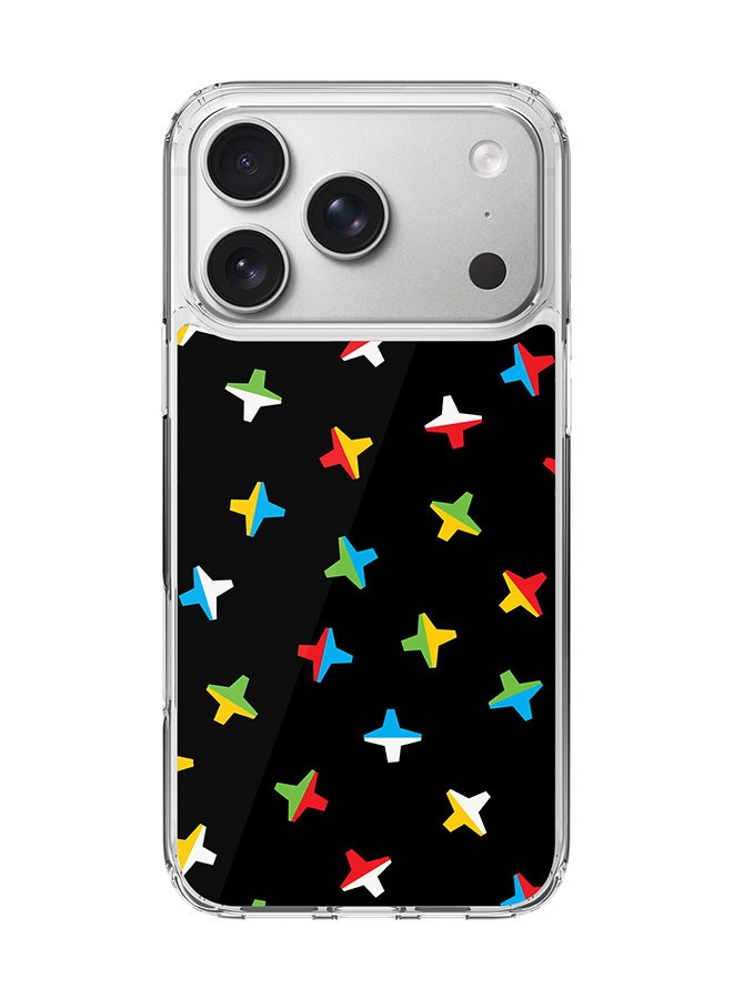 Stylizedd Classic Clear MagSafe Case for iPhone 17 Pro , Hybrid Soft Case Flexible Edges Anti Drop TPU PC Gel Thin Transparent Cover [ Designed for iPhone 17 Pro ] - Twofaced Ex's Full Print