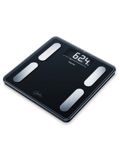 Beurer BF 400 - Black Signature Line Diagnostic Scale – Precise Body Analysis for Up to 10 People | Large Inverse LCD Display | 200 kg Capacity  - Image 1