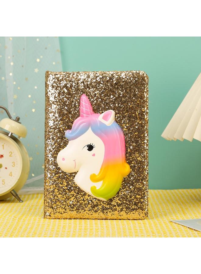 Bluejw A5 Cross-border Decompression Slow Rebound Plush Hand Account Book Stationery Suit Book High-value Girl's Heart Notebook - Image 1