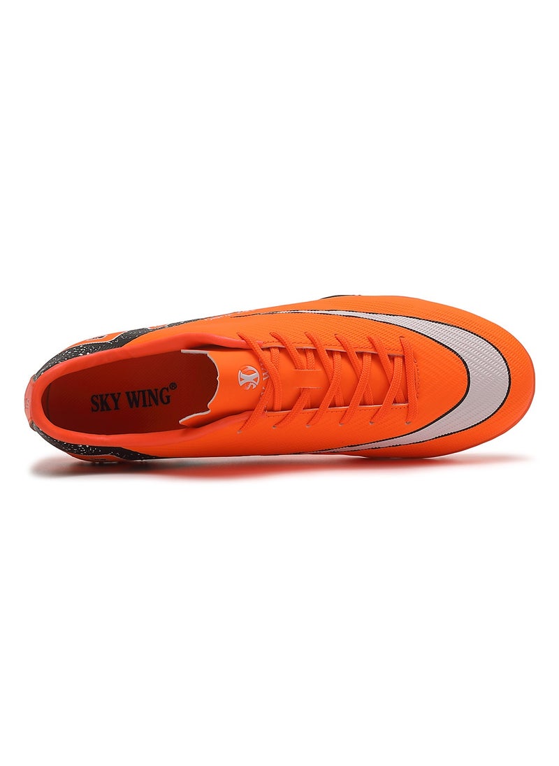 SKY WING Football Cleats For Men And Women And Kid,Indoor Outdoor Low Top Unisex Soccer Shoes Lightweight Shock Resistant Training Boots Professional Turf Shoes Sport Athletic Ground Football Boots  - Image 5
