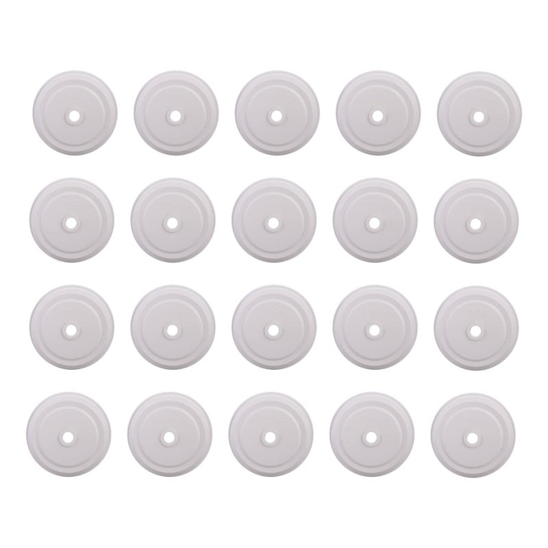 Anchor 39017 Ceiling Rose Pilot 2 Plate WH, White (Pack of 20) - Image 5