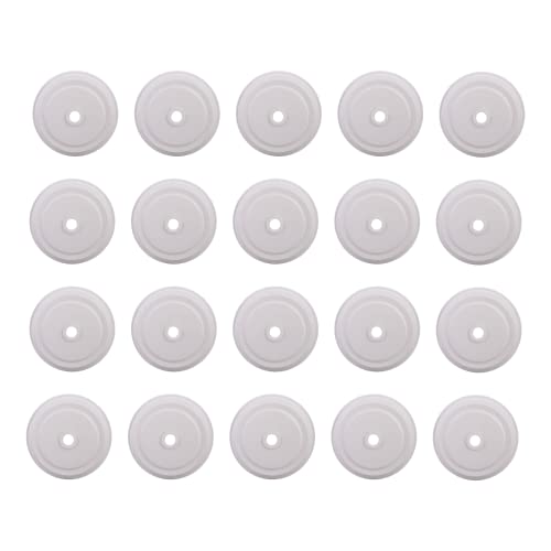 Anchor 39017 Ceiling Rose Pilot 2 Plate WH, White (Pack of 20) - Image 1