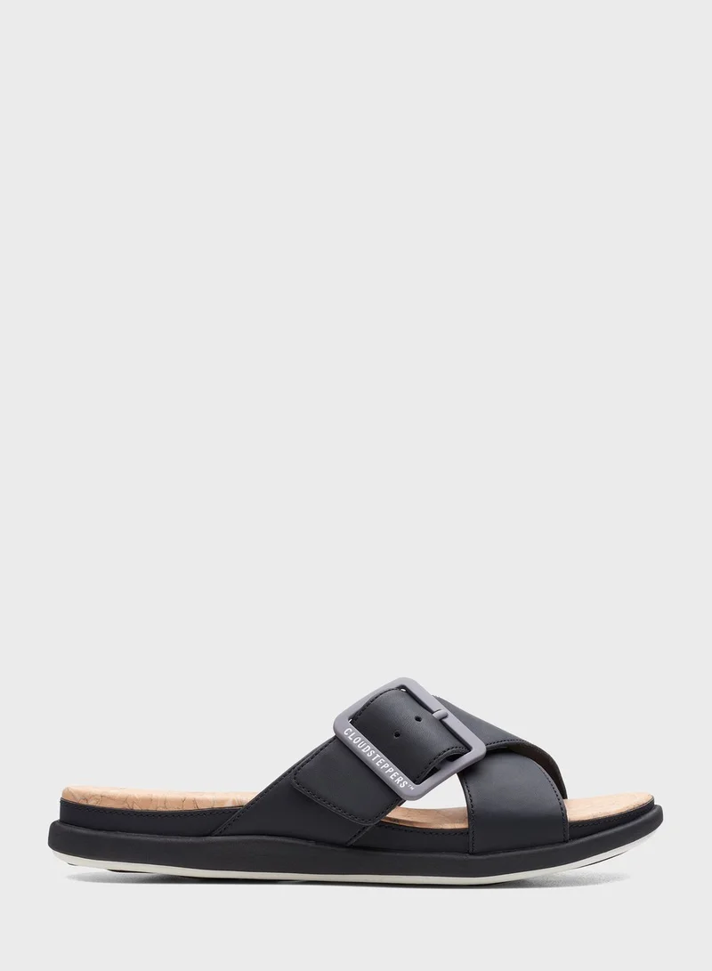 clarks Step June Shell Sandals