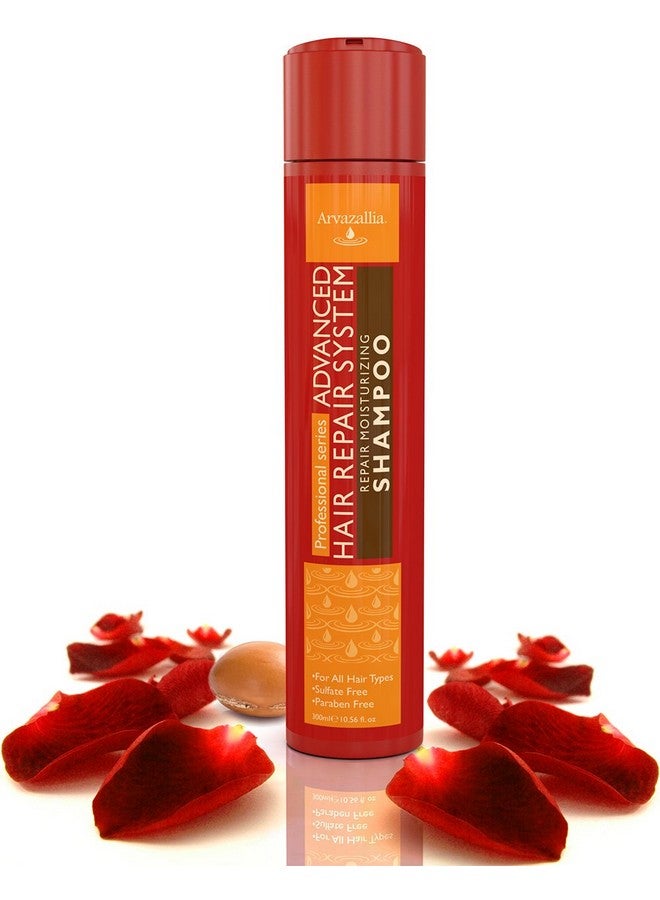 Arvazallia Advanced Hair Repair Moisturizing Sulfate-Free Shampoo with Argan Oil and Macadamia Oil for Dry or Damaged Hair - Image 2