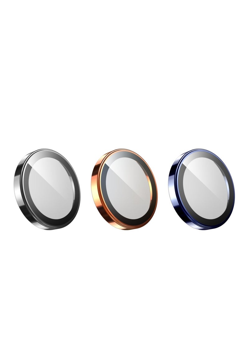 GREEN LION iPhone 17 Pro Max Camera Lens with Multi-Layer Protection / Aluminum Alloy Edge / High Transparency / Dustproof - Orange Titanium - Image 4